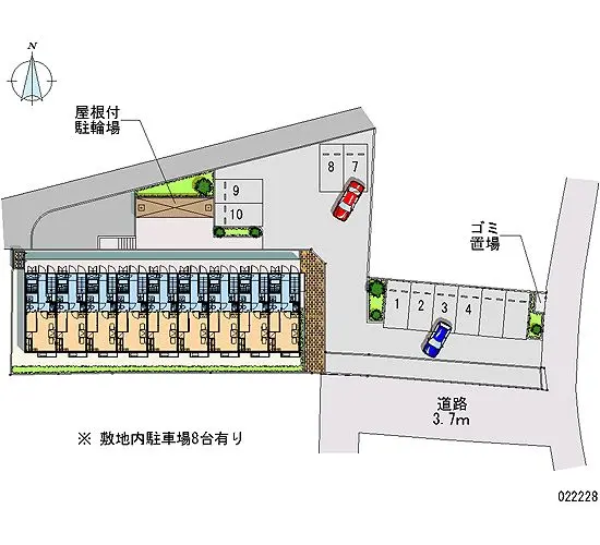 奈良市高畑町 月極駐車場